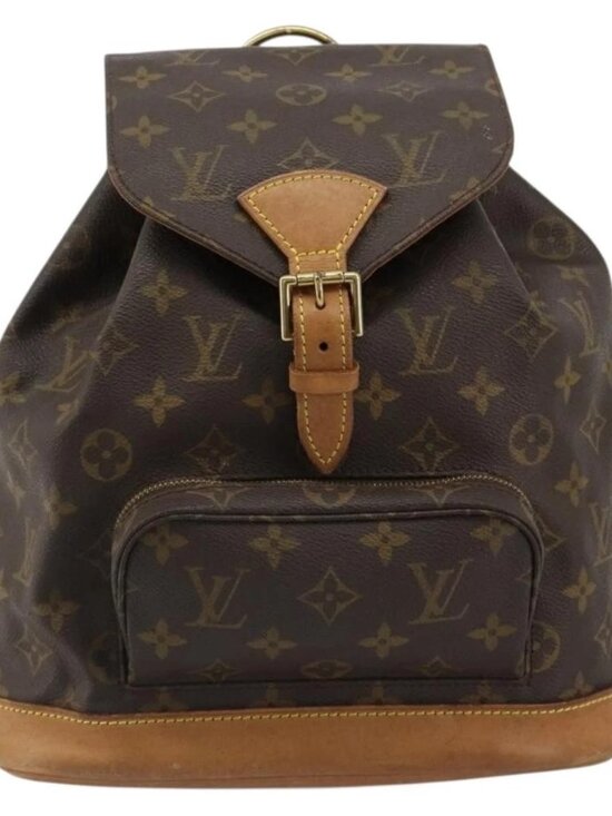 LOUIS VUITTON Monogram Montsouris MM Backpack M51136 LV Auth 184664A main image 7